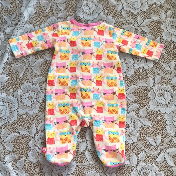 Kitty Cats Onesie Zutano - Picture 6 of 8